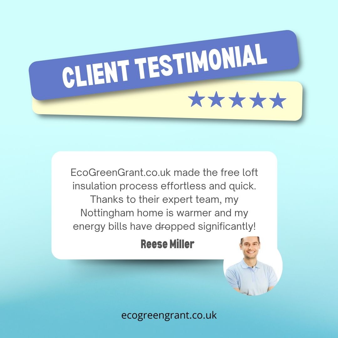 Blue Client Testimonial Instagram Post