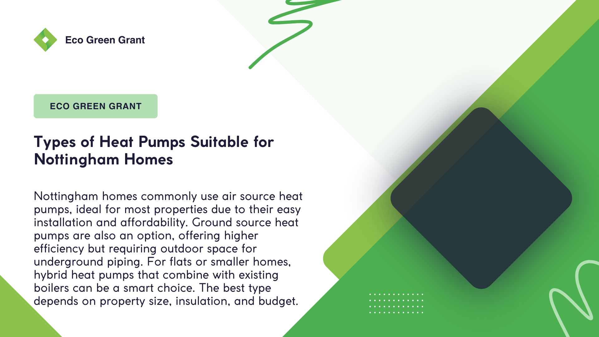 Types of Heat Pumps Suitable for Nottingham Homes