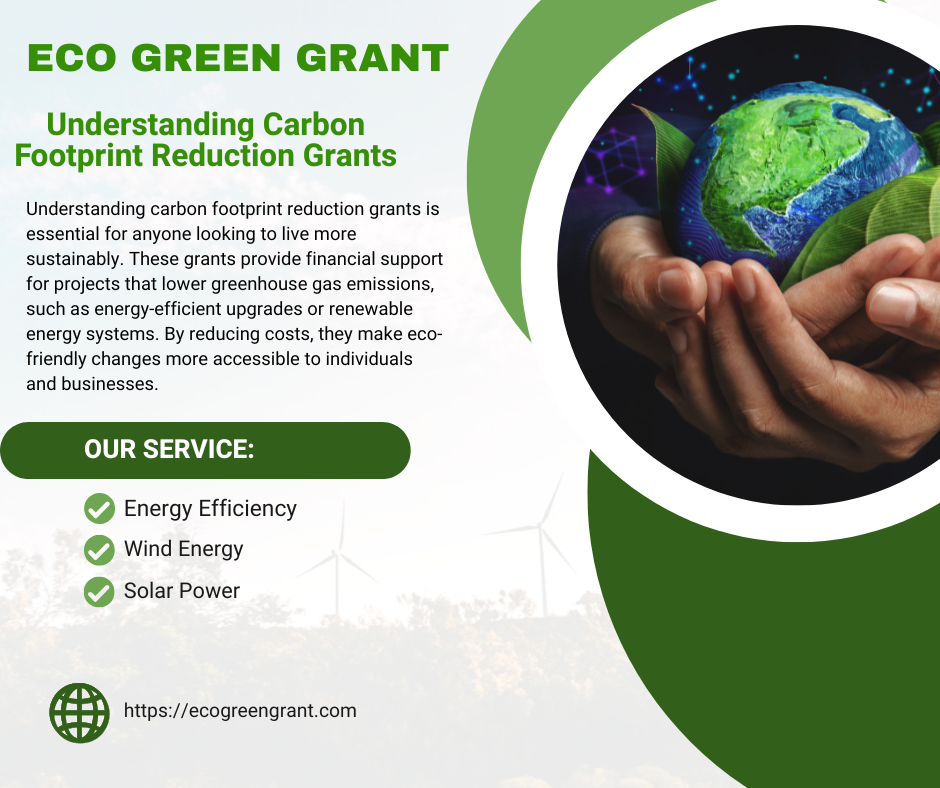 Understanding Carbon Footprint Reduction Grants