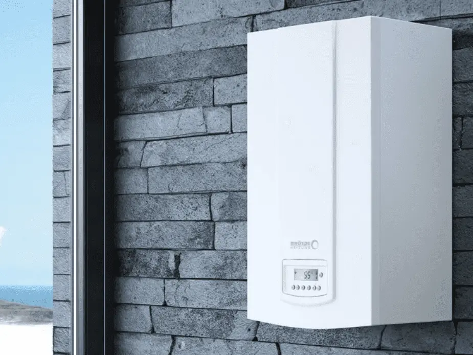 modern condensing gas boiler
