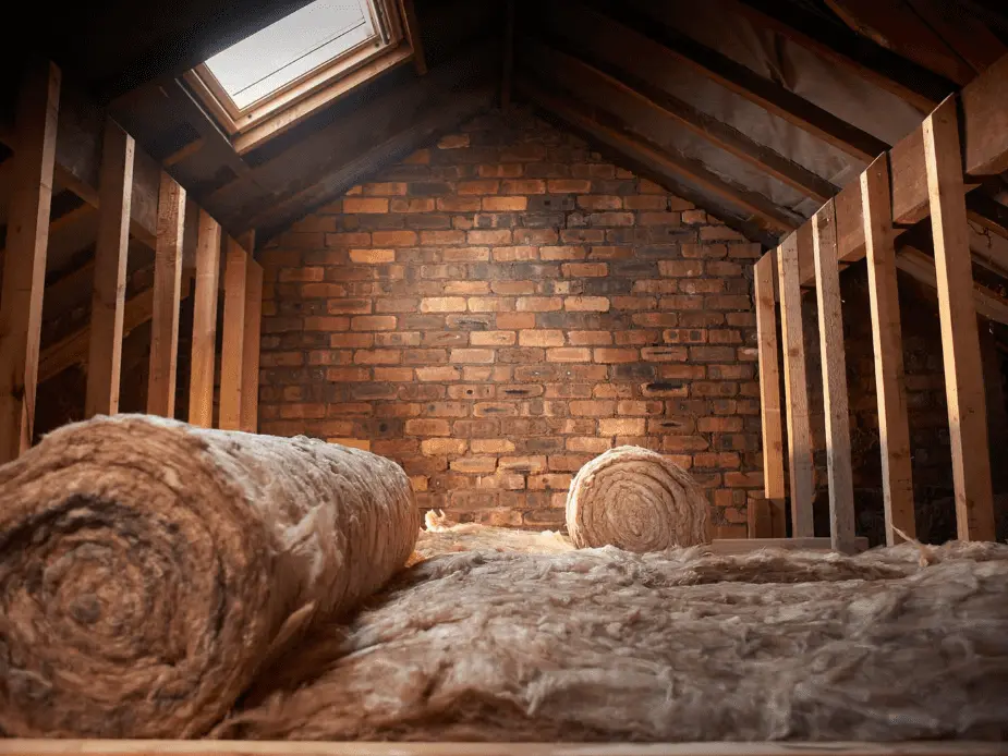 Eco friendly attic insulation